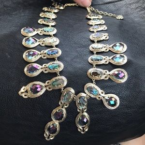 Kendra Scott Whitney Abalone Necklace NWOT RARE